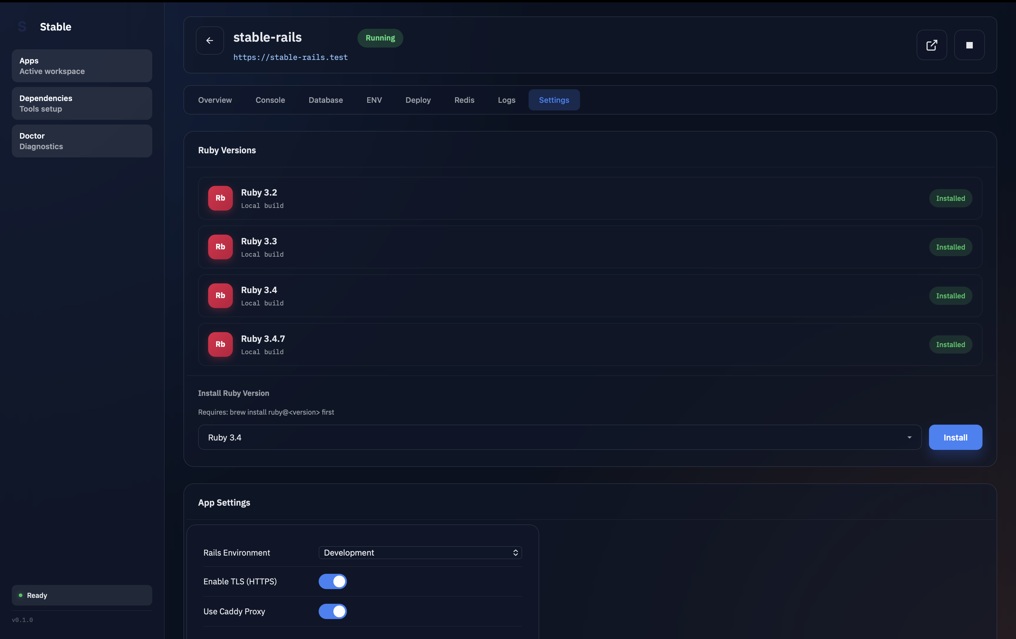 Ruby Version Manager
